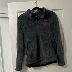 Patagonia Gray Fleece Pullover